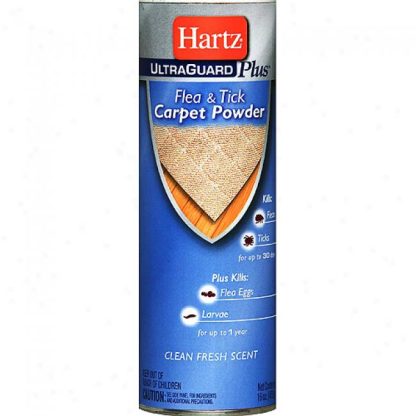 Anti puces, Hartz en Poudre pour les tapis, 454g