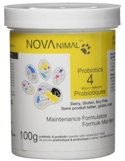 probioctic chien chat novanimal probiotique prébiotique animaux